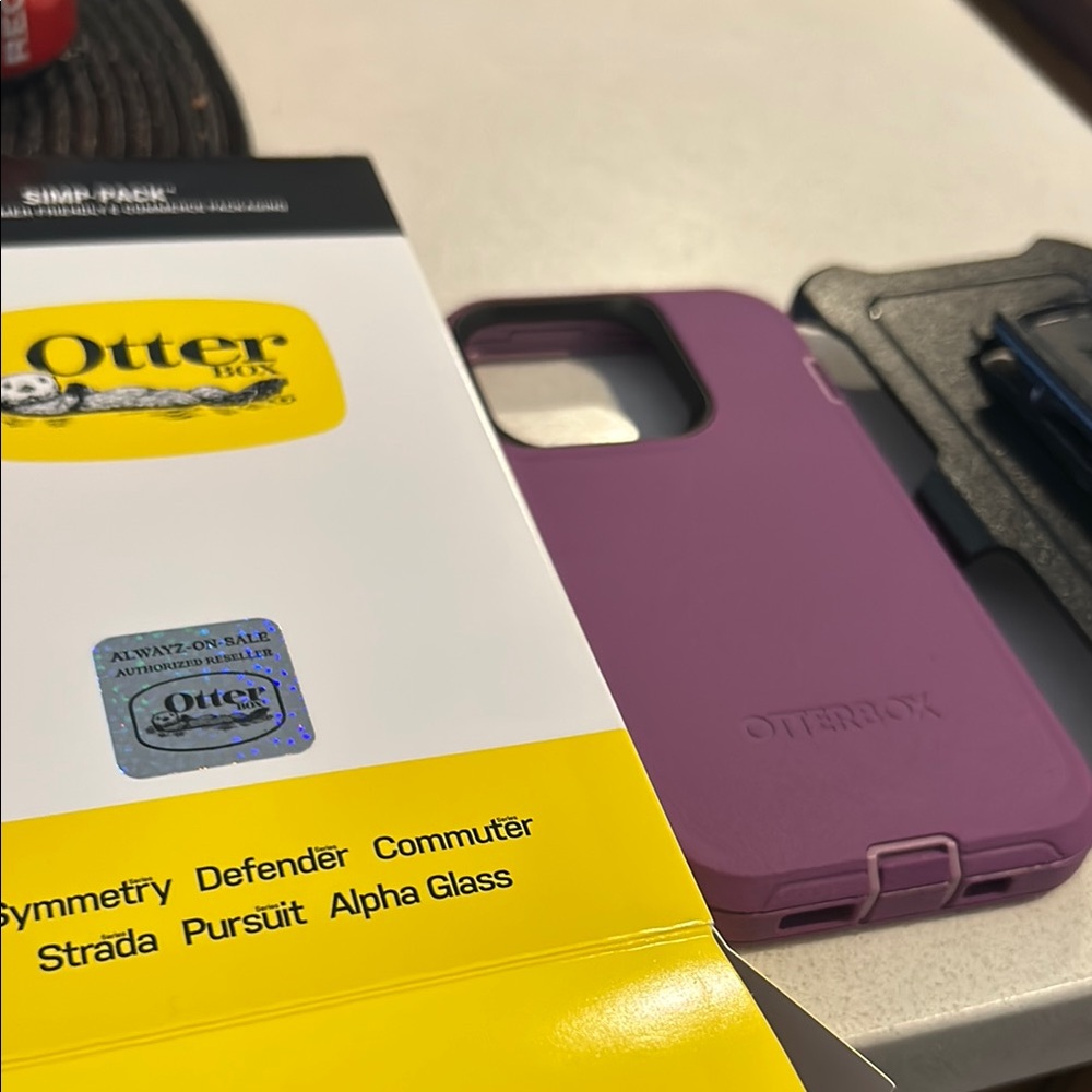 OtterBox Purple Protective Phone Case for Style and Durability
